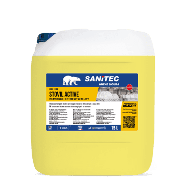 Čistilo za strojno pomivanje posode Sanitec Stovil Active 15L