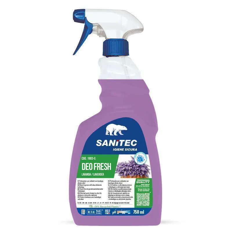 Osvežilec zraka Sanitec Deo Fresh 750ml lavanda Osvežilec zraka Sanitec Deo Fresh 750ml lavanda