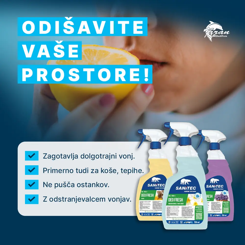 Dišave za sanitarije Sanitec Deo Fresh 750ml Dišave za sanitarije Sanitec Deo Fresh 750ml
