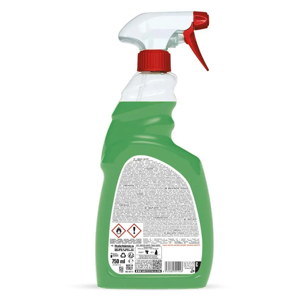 Čistilo in razkužilo Sanitec Multi Activ 750ml Čistilo in razkužilo Sanitec Multi Activ 750ml
