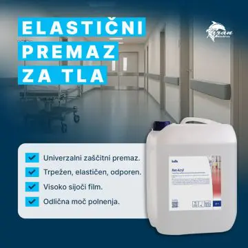 Zaščitni premaz za tla Hollu Met-acryl 10L