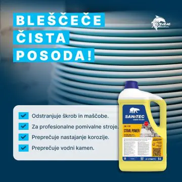 detergent-za-pomivanje-posode-Sanitec-Stovil-Power 5L 15L
