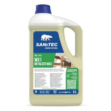 Zaščitni premaz za tla Sanitec WX1 Metalized Wax 5L