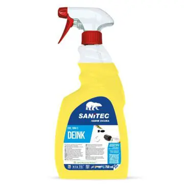 Čistilo za površine in madeže Sanitec Deink 750ml za črnilo