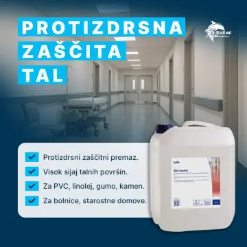 Zaščitni premaz za tla Hollu Met-control, protizdrsni 10L