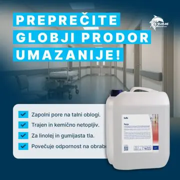 Zaščitni premaz za tla Hollu Porex, polnilec por 10L