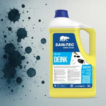 Čistilo za črnilo Sanitec Deink 5L profesionalno