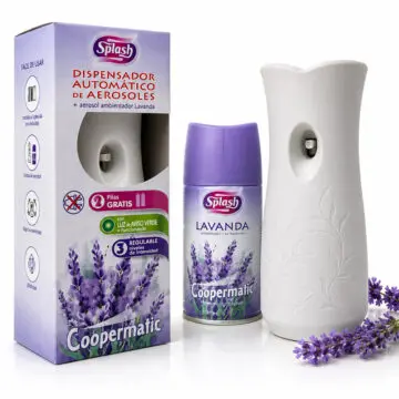 Baterijski osvežilec prostora Zelnova Splash Coopermatic 250ml