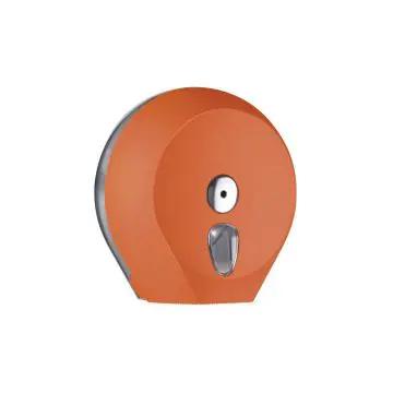 Podajalnik wc papirja Mini Jumbo Marplast Soft Touch oranžni