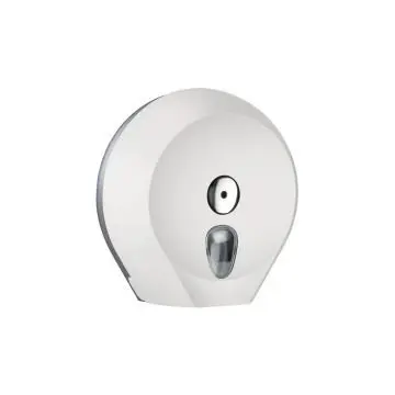 Podajalnik wc papirja Mini Jumbo Marplast Soft Touch beli