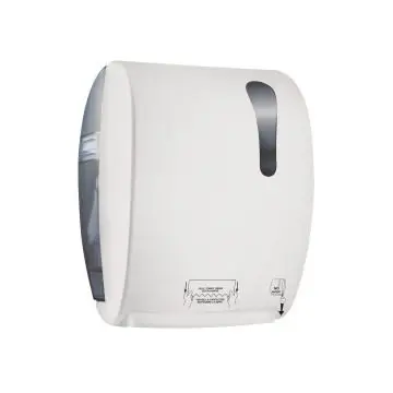 Podajalnik papirnatih brisač Autocut Marplast Soft Touch beli