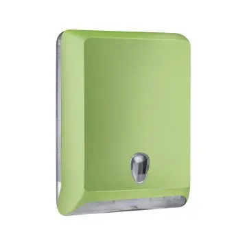 Podajalnik brisač zloženih Marplast Soft Touch zeleni