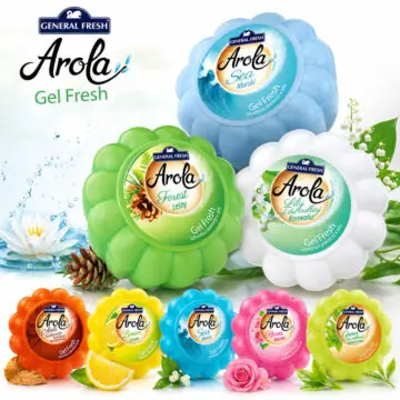 Osvežilec zraka v gelu General Fresh Arola 150g