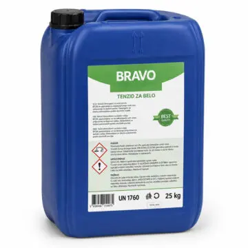 Pralni detergent Bravo Tenzid Belo perilo 25kg
