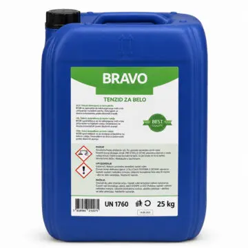 Pralni detergent Bravo Tenzid Belo perilo 25kg