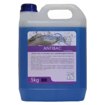 Antibakterijsko tekoče milo za roke ANTIBAC 5L
