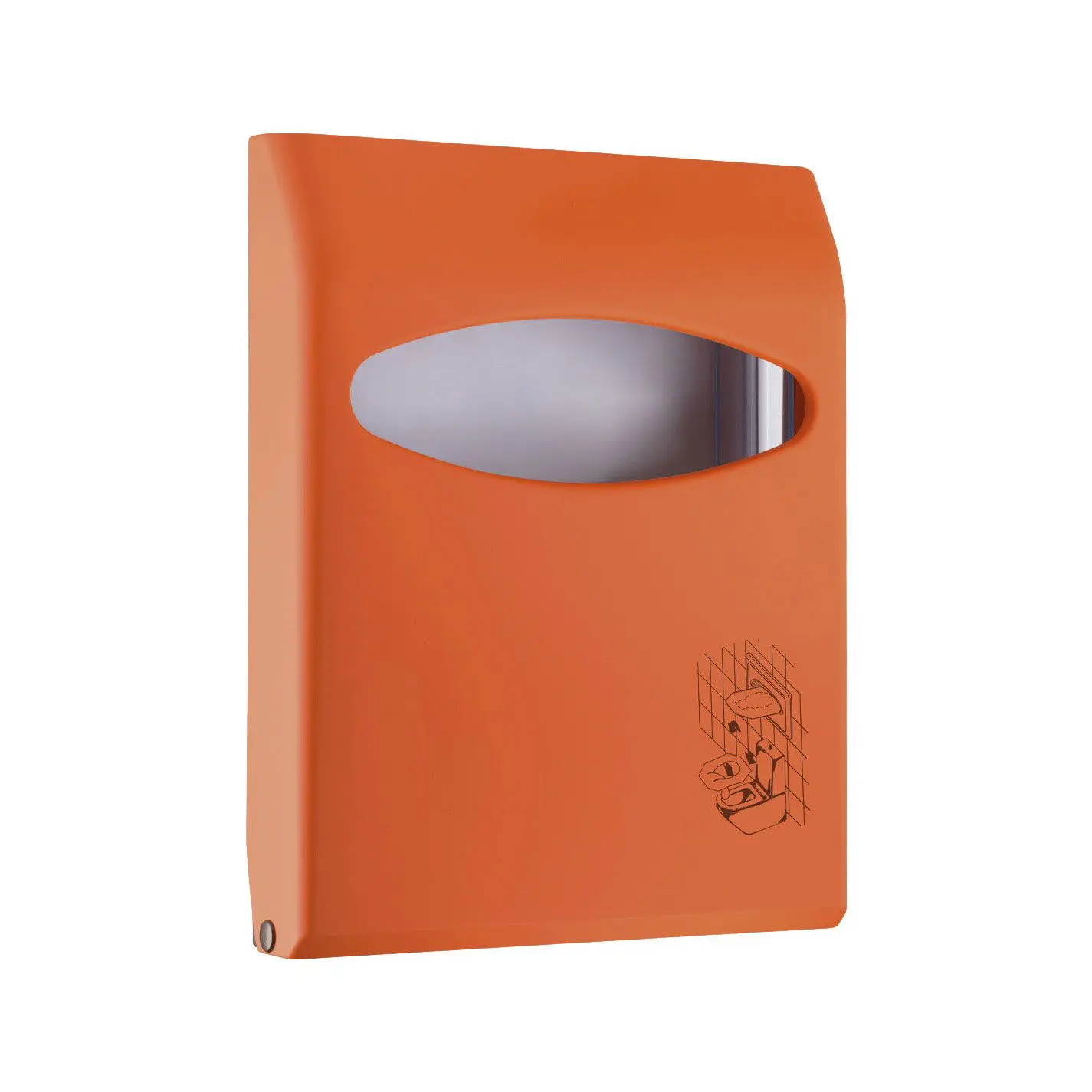 Podajalnik sednih oblog wc desko Marplast Soft Touch oranžni Podajalnik sednih oblog wc desko Marplast Soft Touch oranžni