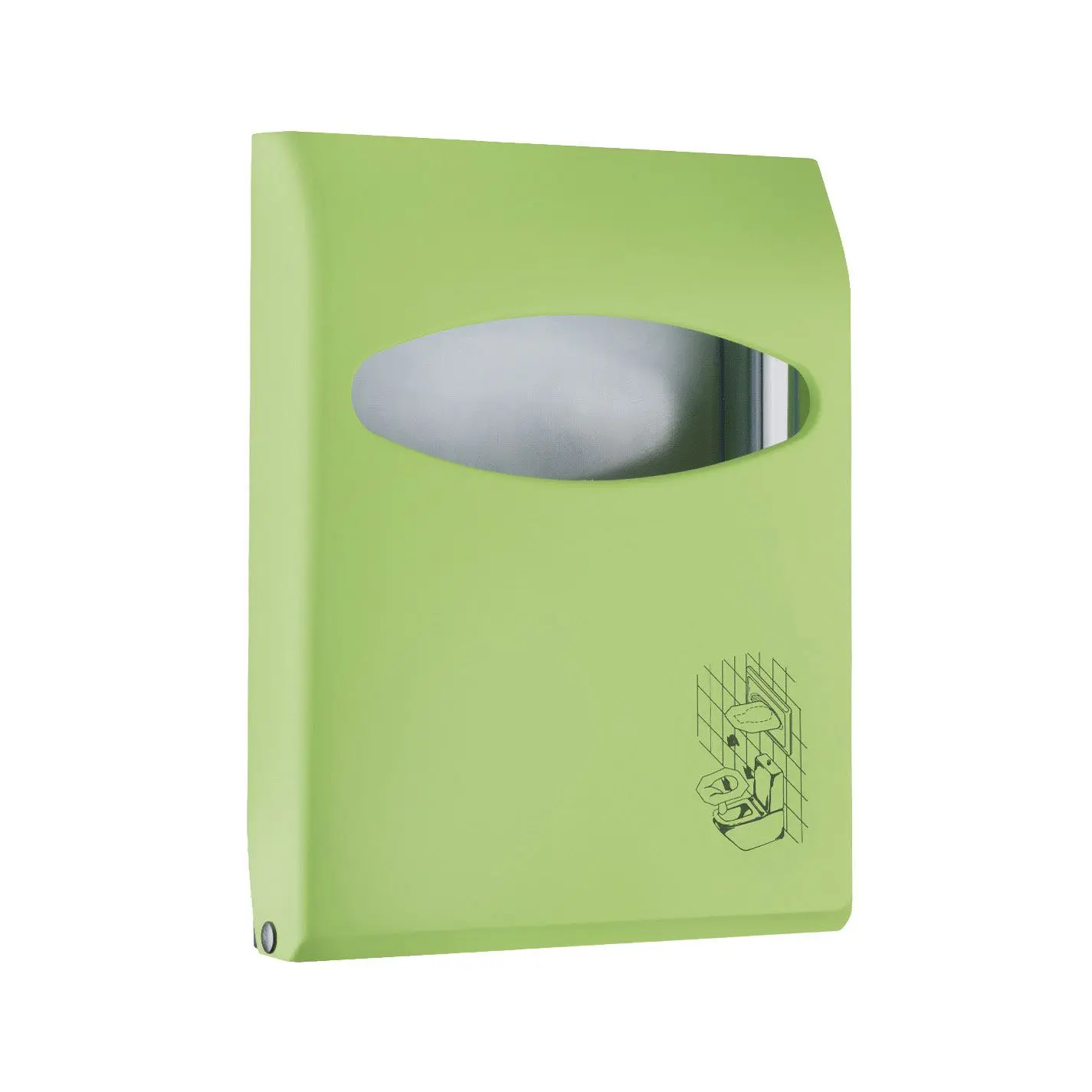 Podajalnik sednih oblog wc desko Marplast Soft Touch zeleni Podajalnik sednih oblog wc desko Marplast Soft Touch zeleni