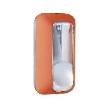 Milnik Marplast Soft Touch, transparent 550ml oranžni