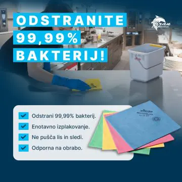 Antibakterijska krpa a čiščenje Vileda Micronquick
