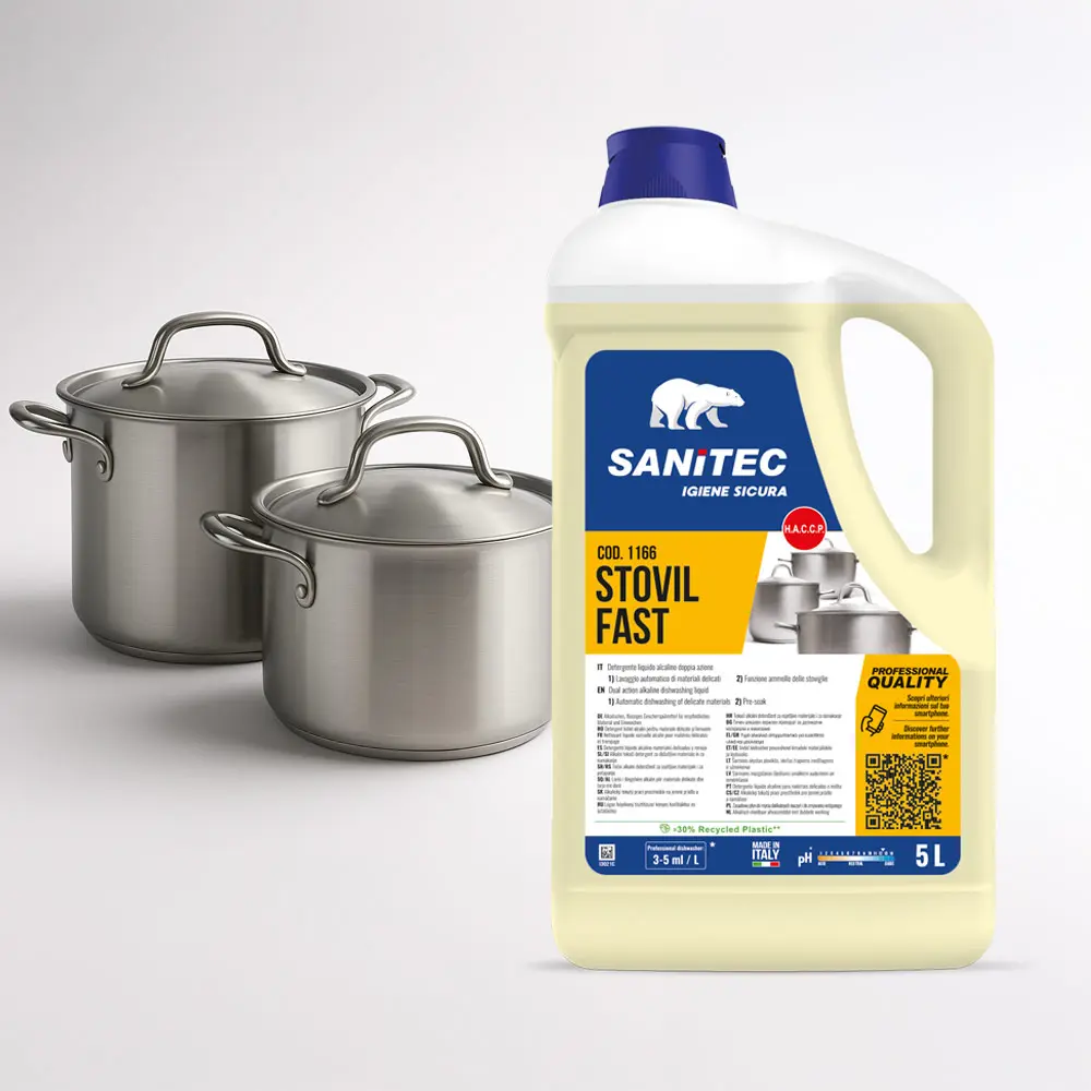 Čistilo za aluminij baker Sanitec Stovil Fast 5L Čistilo za aluminij baker Sanitec Stovil Fast 5L