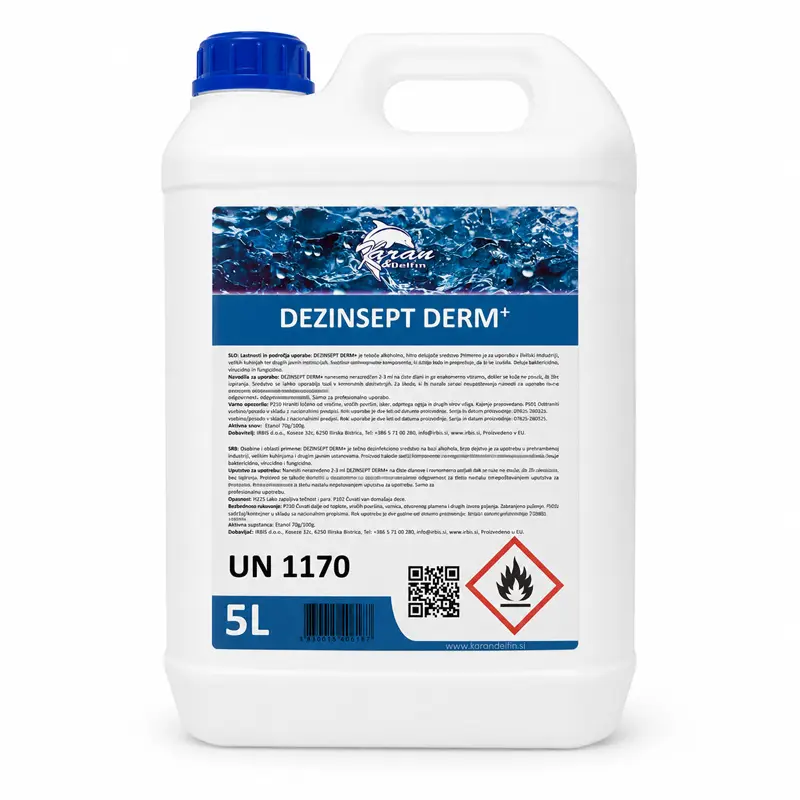 Dezinfekcija za roke Dezinsept Derm Plus 5L Dezinfekcija za roke Dezinsept Derm Plus 5L