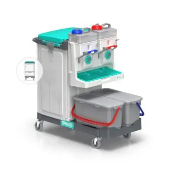 Voziček za čiščenje TTS Magic System 850V