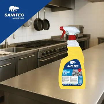 Čistilo za maščobo Sanitec Degreaser Ultra Lemon 750ml