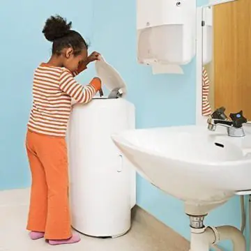 Koš za smeti Tork Elevation B1 stenski, brez pokrova beli 50L