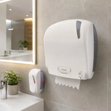 Podajalnik brisač Autocut Marplast Linea Skin Beli