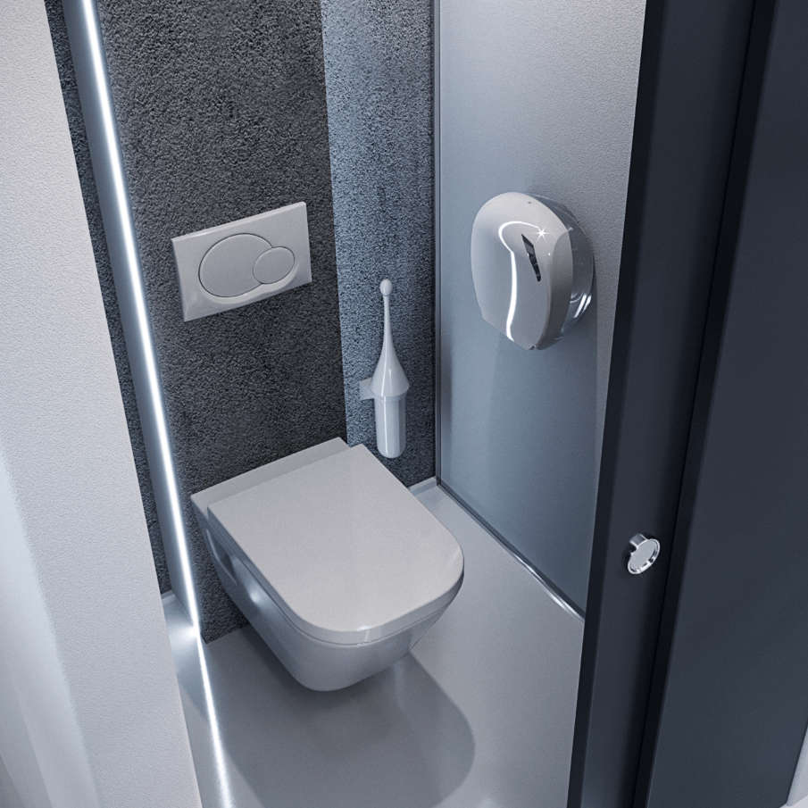 marplast-wc-scetka-mini-jumbo-maxi-jumbo Podajalnik wc papirja Maxi Jumbo Marplast Linea Skin beli v sanitarijah