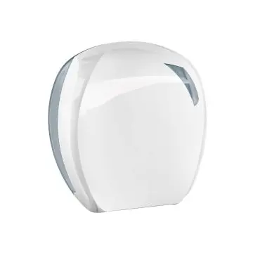 Podajalnik wc papirja Maxi Jumbo Marplast Linea Skin beli