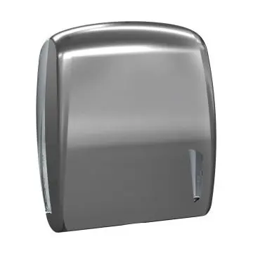 Podajalnik zloženih brisač “Z” Marplast Linea Skin sivi