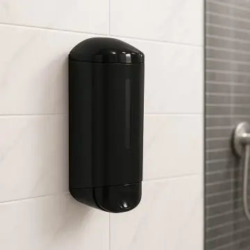 Hotelski milnik za šampon Marplast Linea Home Črni