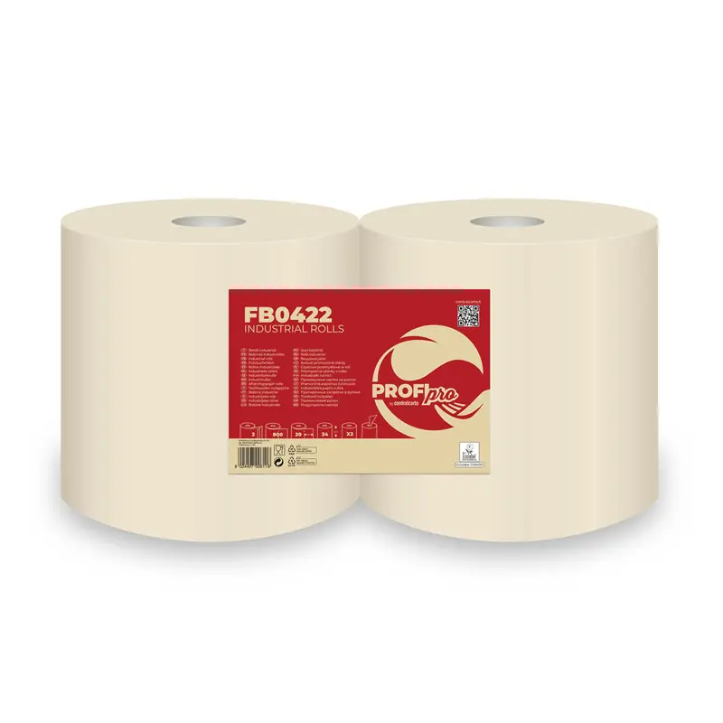 Industrijske papirnate brisače PROFIpro 800 FB0422 2roli Industrijske papirnate brisače PROFIpro 800 FB0422 2roli