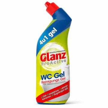 Čistilo za WC školjko Glanz Proactive WC Gel 4v1 700ml
