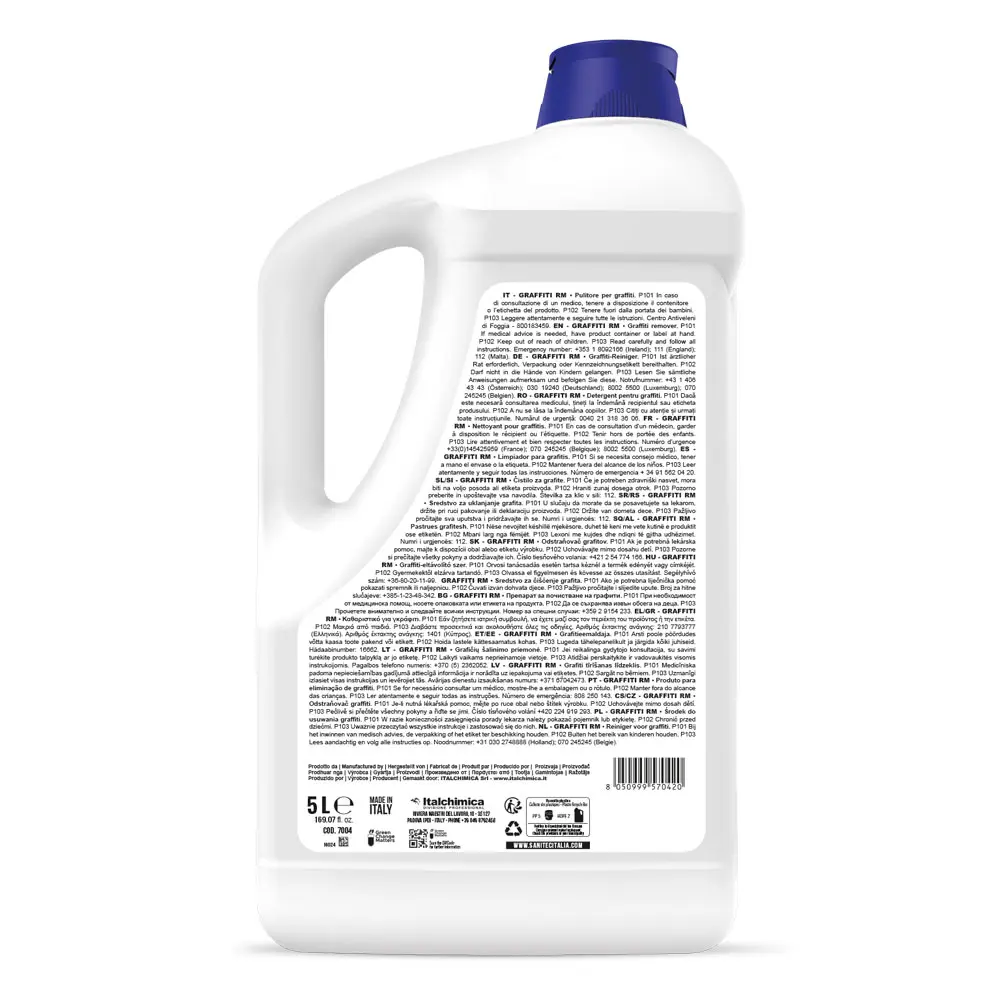 Čistilo-za-grafite-Sanitec-Graffiti-RM-5L Čistilo za grafite Sanitec Graffiti RM 5L