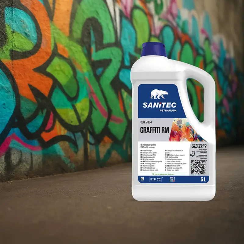 Čistilo za grafite Sanitec Graffiti RM 5L Čistilo za grafite Sanitec Graffiti RM 5L