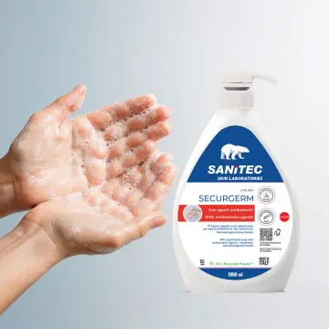 Tekoče milo za roke antibakterijsko Sanitec Securgerm 1L
