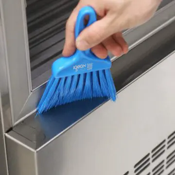 Večnamenska ščetka Igeax, modra za živilsko industrijo