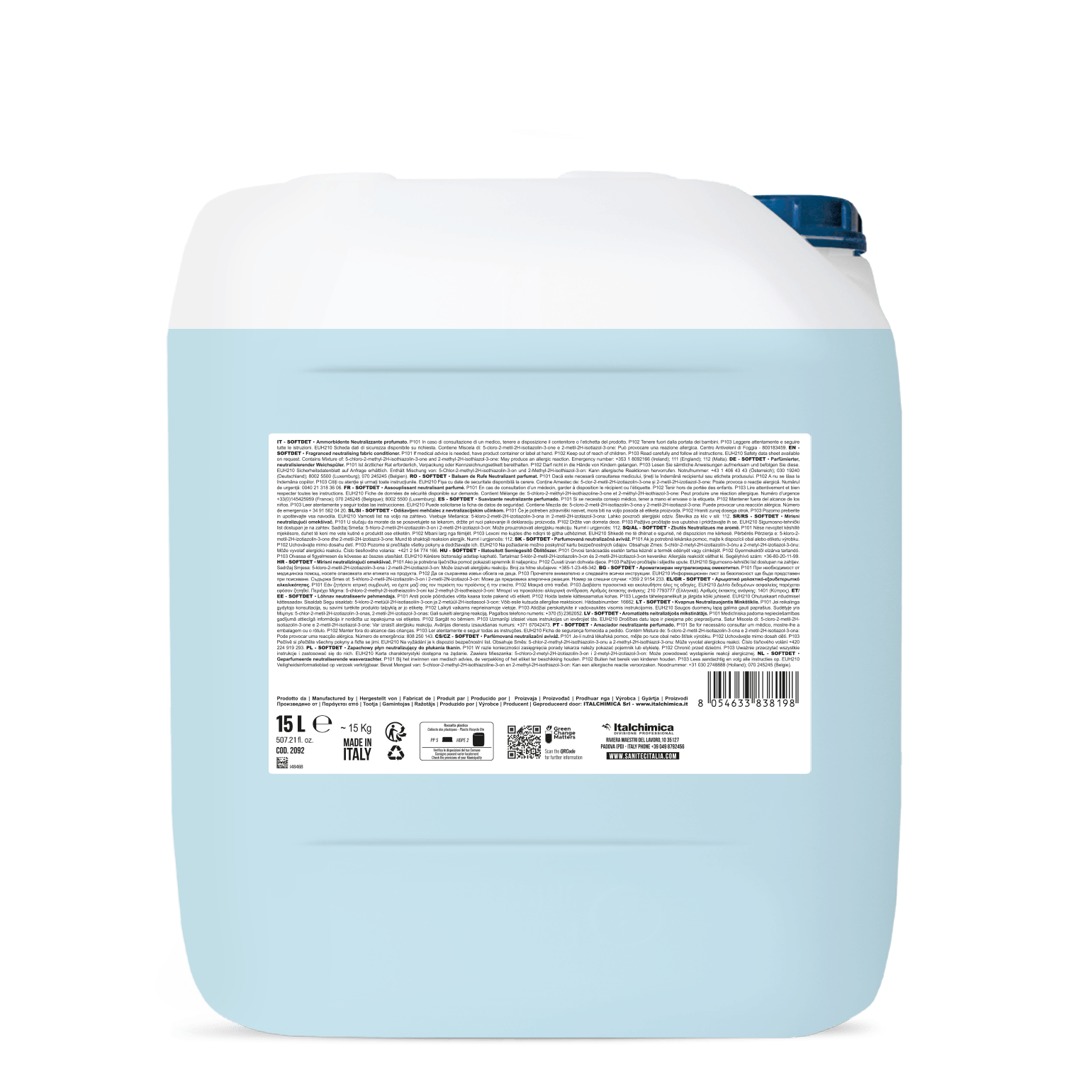 Mehčalec perila Sanitec Softdet 15L Mehčalec perila Sanitec Softdet 15L