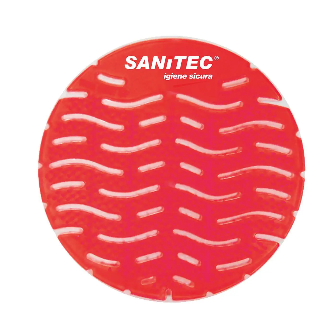Mrežica za pisoar rdeča sanitec Mrežica za pisoar rdeča sanitec