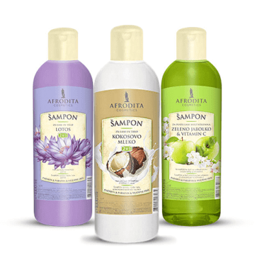 Šampon za lase in telo Afrodita 1000ml