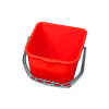 Vedro oglato IPC 15L in 25L rdečo za voziček