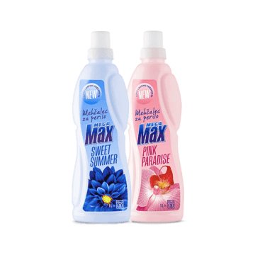 Mehčalec perila Megamax 1000ml pink paradise sweet summer