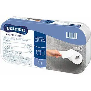 Toaletni papir rolice Paloma Extra Soft troslojne 150 listni