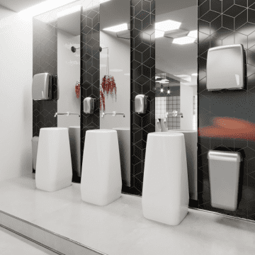 Podajalniki zloženih papirnatih brisač Mar Plast skin sivi