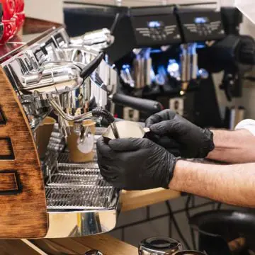 Rokavice nitril Reflexx N81, tanke, brez pudra, črne