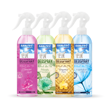Osvežilec prostorov in tkanin Sanitec Deo Spray 300ml