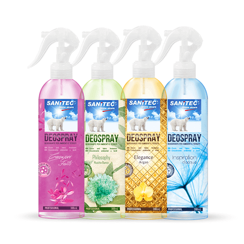 Osvežilec prostorov in tkanin Sanitec Deo Spray 300ml Osvežilec prostorov in tkanin Sanitec Deo Spray 300ml